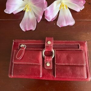 Nordstrom brand leather wallet